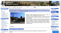 Desktop Screenshot of comune.moriondo.to.it